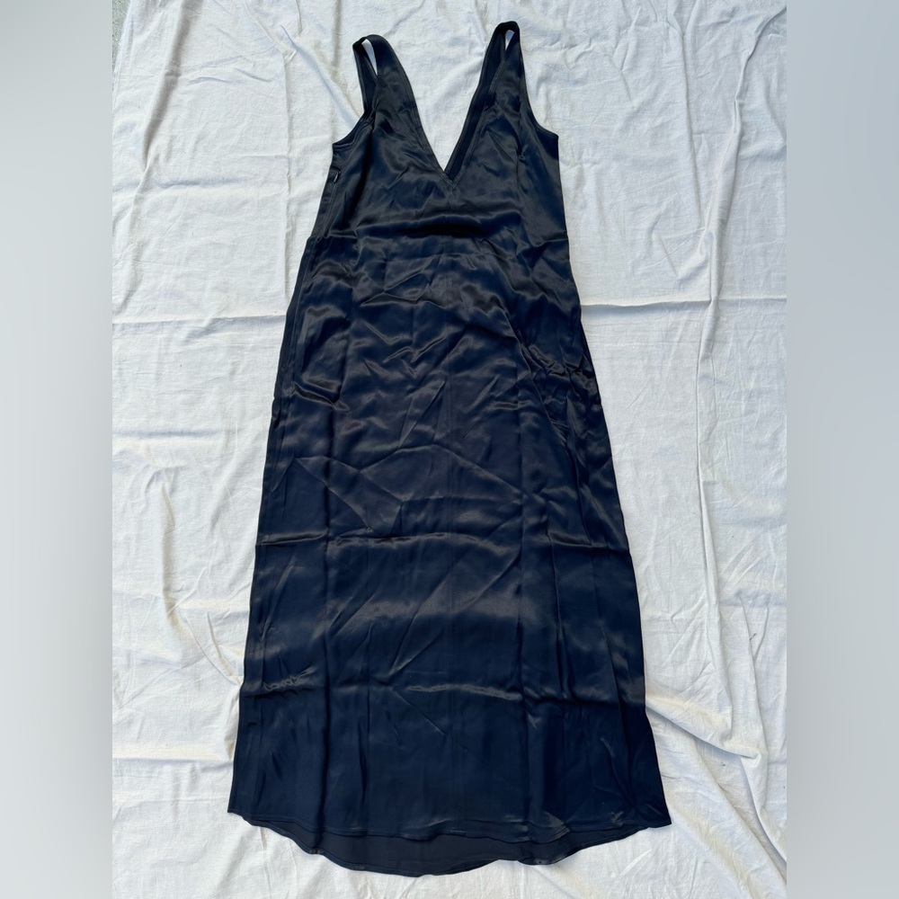 Boden Satin Slip Maxi Dress